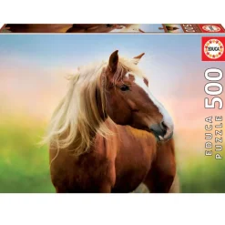 EDUCA Puzzles Y Construcciones|Puzzle Caballo al Amanecer 500 Piezas