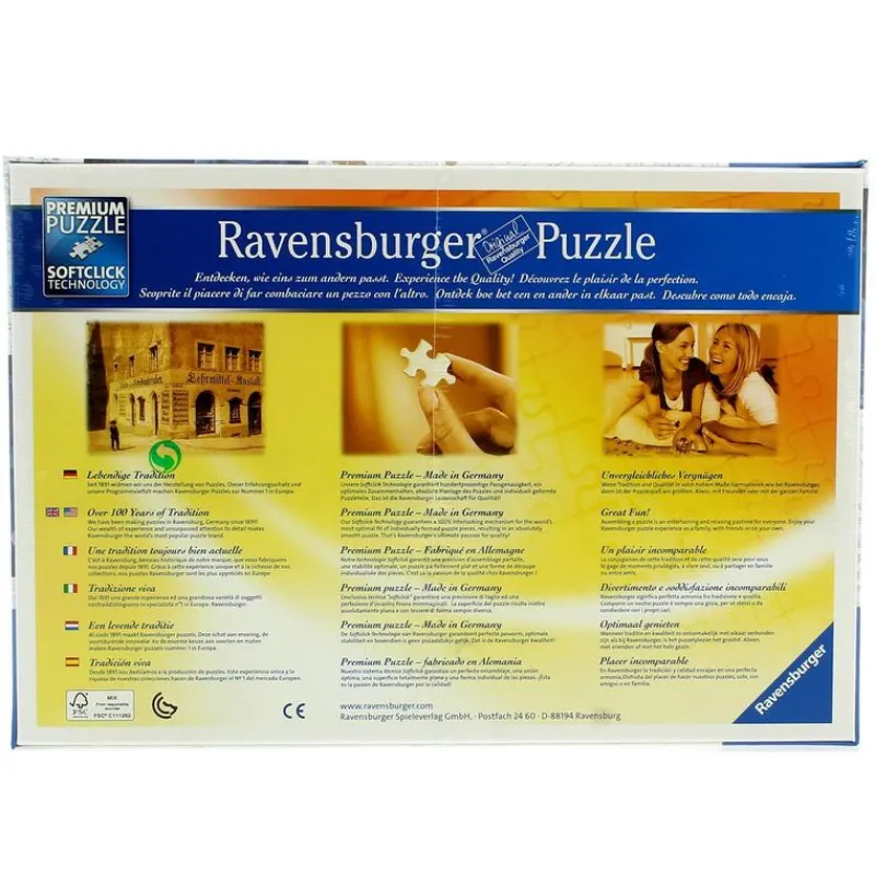 RAVENSBURGER Puzzles Y Construcciones|Puzzle Cachorros Golden Retriver 500 Piezas