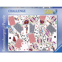 RAVENSBURGER Puzzles Y Construcciones|Puzzle Cartas 500 Piezas