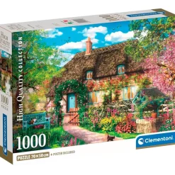CLEMENTONI Puzzle Casa Antigua 1000 Piezas- Puzzles Y Construcciones