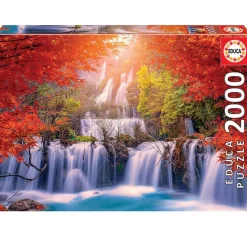 EDUCA Puzzles Expertos: Más De 1000 Piezas|Puzzles Y Construcciones|Puzzle Cascada en Tailandia 2000 Piezas