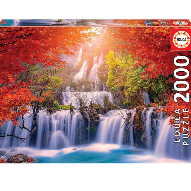 EDUCA Puzzles Expertos: Más De 1000 Piezas|Puzzles Y Construcciones|Puzzle Cascada en Tailandia 2000 Piezas