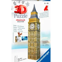 RAVENSBURGER Puzzle 3D Big Ben- Puzzles Y Construcciones