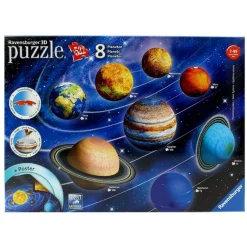 RAVENSBURGER Puzzle 3D el Sistema Planetario- Puzzles Y Construcciones