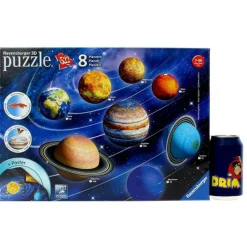 RAVENSBURGER Puzzle 3D el Sistema Planetario- Puzzles Y Construcciones