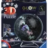 RAVENSBURGER Puzzles Y Construcciones|Puzzle 3D Globo Terráqueo Glow in the Dark