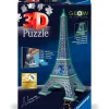RAVENSBURGER Puzzles Y Construcciones|Puzzle 3D Torre Eiffel Brilla Oscuridad