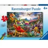 RAVENSBURGER Puzzles Y Construcciones|Puzzle Dinosaurios Coloridos 35 Piezas