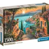 CLEMENTONI Puzzles Expertos: Más De 1000 Piezas|Puzzles Y Construcciones|Puzzle Escalera hasta el Puerto 1500 Piezas