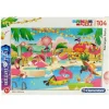 CLEMENTONI Puzzles Y Construcciones|Puzzle Flamingos Party 104 Piezas