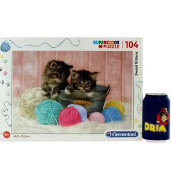 CLEMENTONI Puzzles Y Construcciones|Puzzle Gatitos 104 Piezas