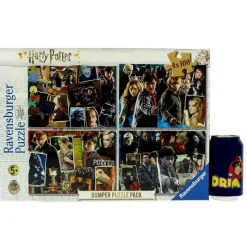 RAVENSBURGER Puzzle Harry Potter 4 x 100 piezas- Puzzles Y Construcciones