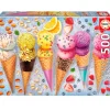 EDUCA Puzzles De 501 A 1000 Piezas|Electrónicos|Puzzle Helados 500 Piezas