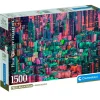 CLEMENTONI Puzzles Expertos: Más De 1000 Piezas|Puzzles Y Construcciones|Puzzle Hong Kong 1500 Piezas