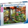 RAVENSBURGER Puzzles Y Construcciones|Puzzle Jardín Japonés 1000 Piezas