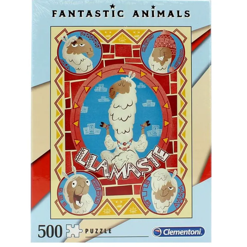 CLEMENTONI Puzzle Llama 500 Piezas- Puzzles Y Construcciones