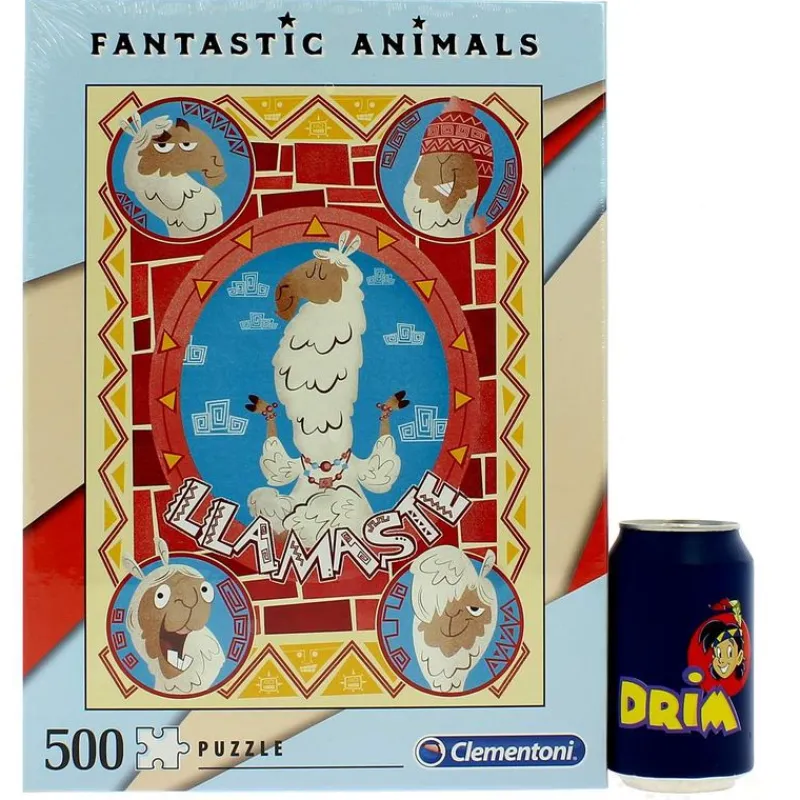 CLEMENTONI Puzzle Llama 500 Piezas- Puzzles Y Construcciones