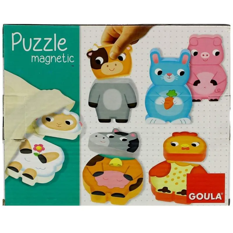 GOULA Puzzle Magnético Granja- Puzzles Y Construcciones