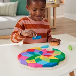 FISHER PRICE Puzzle Mandala Madera- Juegos De Madera|Primera Infancia Y Preescolar