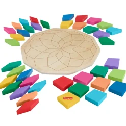 FISHER PRICE Puzzle Mandala Madera- Juegos De Madera|Primera Infancia Y Preescolar