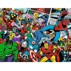 RAVENSBURGER Marvel|Puzzles Y Construcciones|Puzzle Marvel de 1000 piezas