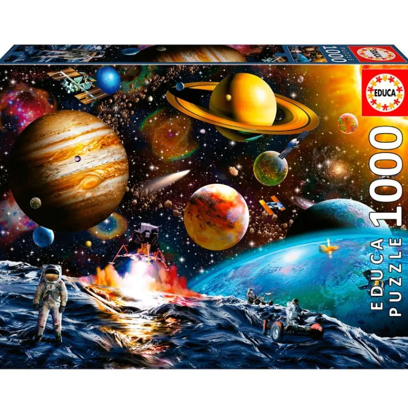 EDUCA Puzzles Y Construcciones|Puzzle Misión Asteroide 1000 Piezas
