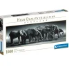 CLEMENTONI Puzzle Panorama Elefantes 1000 Piezas- Puzzles Y Construcciones
