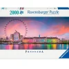 RAVENSBURGER Puzzles Expertos: Más De 1000 Piezas|Puzzles Y Construcciones|Puzzle Panorámico Londres 2000 Piezas