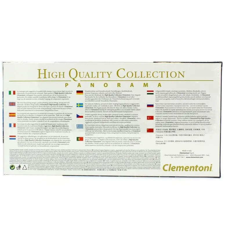 CLEMENTONI Puzzle Panorámico Puente de Brooklyn 1.000 Piezas- Puzzles Y Construcciones