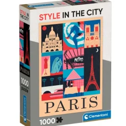 CLEMENTONI Puzzle París 1000 Piezas- Puzzles Y Construcciones