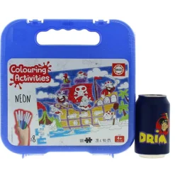 EDUCA Puzzle Piratas para Pintar 100 Piezas- Puzzles Y Construcciones