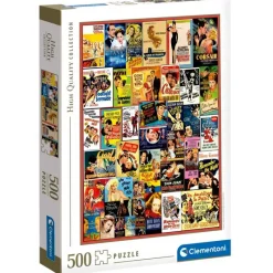 CLEMENTONI Puzzles Y Construcciones|Puzzle Romances Clásicos 500 Piezas