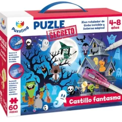 SELECCION DRIM Halloween|Puzzle Secreto Castilla Fantasma 60 Piezas