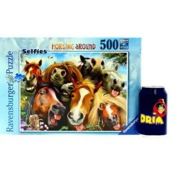 RAVENSBURGER Puzzle Selfie Ecuestre de 500 Piezas- Puzzles Y Construcciones