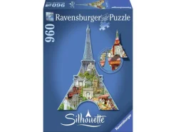 RAVENSBURGER Puzzles Y Construcciones|Puzzle Silueta Torre Eiffel