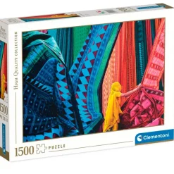 CLEMENTONI Puzzle Telas Ondulantes 1500 Piezas- Puzzles Expertos: Más De 1000 Piezas|Puzzles Y Construcciones