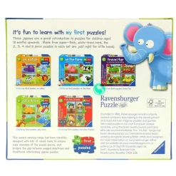 RAVENSBURGER Puzzles Y Construcciones|Puzzles Progresivos Dinosaurios