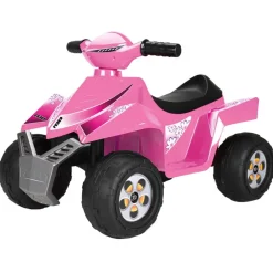 FEBER Vehículos Con Batería O Motor|Quad Racy 6V Infantil Rosa