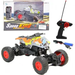 SELECCION DRIM Coches Radio Control (R/C)|Quad R/C con Luz Escala 1:18