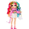 MGA Rainbow High Creative Crystals Muñeca Amaya Raine- Muñecas