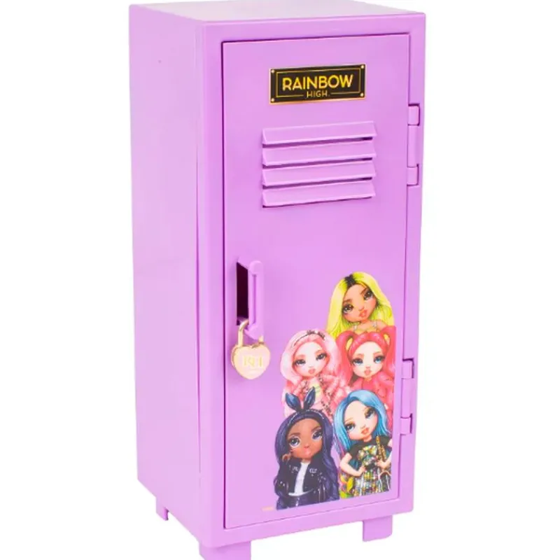 SELECCION DRIM Rainbow High Taquilla con Accesorios- Manualidades|Escolar