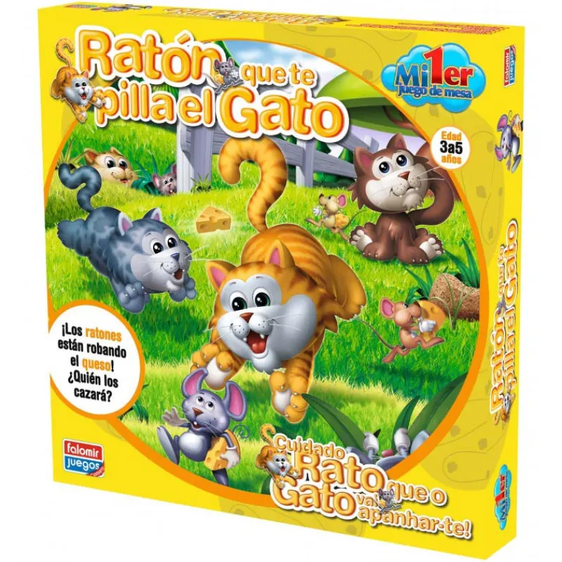 FALOMIR Raton que te Pilla el Gato- Juegos De Mesa