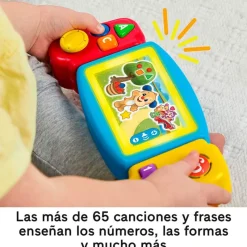 FISHER PRICE Primera Infancia Y Preescolar|Ríe y Aprende Consola Portátil