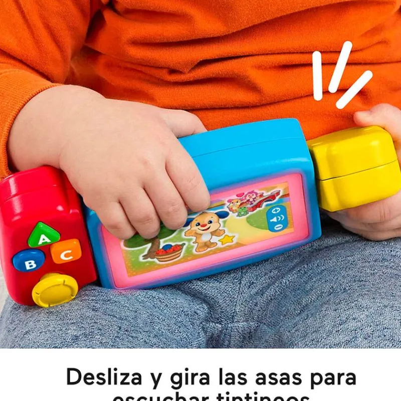 FISHER PRICE Primera Infancia Y Preescolar|Ríe y Aprende Consola Portátil