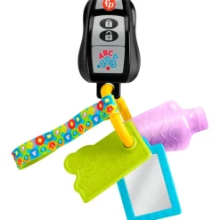 FISHER PRICE Sonajeros|Primera Infancia Y Preescolar|Ríe y Aprende Llavero de Actividades