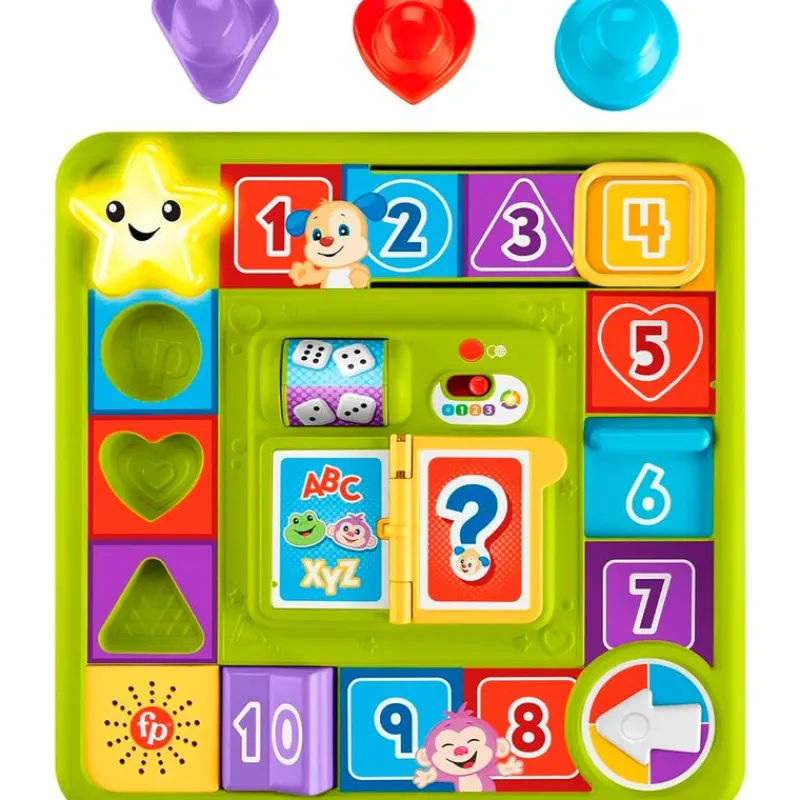 FISHER PRICE Ríe y Aprende Perrito Tablero de Actividades- Primera Infancia Y Preescolar