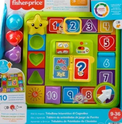 FISHER PRICE Ríe y Aprende Perrito Tablero de Actividades- Primera Infancia Y Preescolar