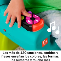FISHER PRICE Primera Infancia Y Preescolar|Ríe y aprende Silla Smart Stages