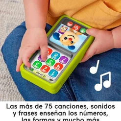 FISHER PRICE Ríe y Aprende Smartphone Teléfono Infantil- Primera Infancia Y Preescolar