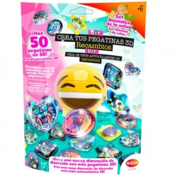 BIZAK Recambio Crea tus Pegatinas 3D- Manualidades